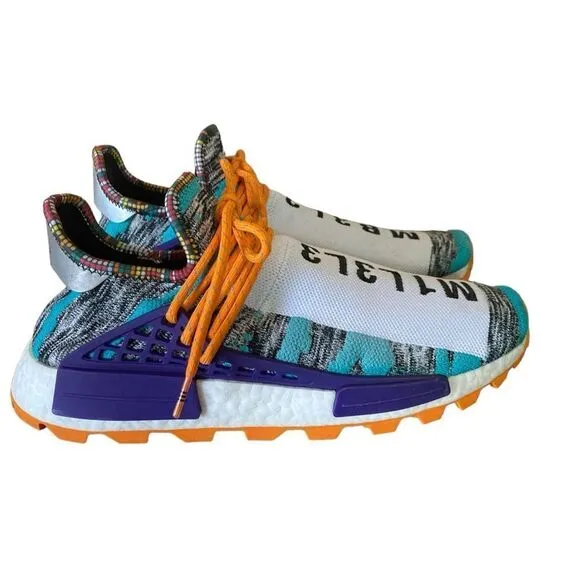 Adidas Shoes Men’s Size 11 NMD Hu Pharrell M1L3L3 Solar Pack
