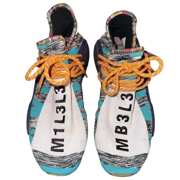 Adidas Shoes Men’s Size 11 NMD Hu Pharrell M1L3L3 Solar Pack