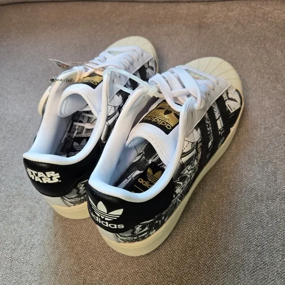 Adidas SuperStar Shell Toe Star Wars Men 7.5 Tsukudo R2D2 Collab 042025