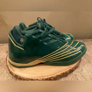 Adidas T-MAC 2 Restomod SVSM Basketball Shoes Green Gold FY9931 Mens Size 11
