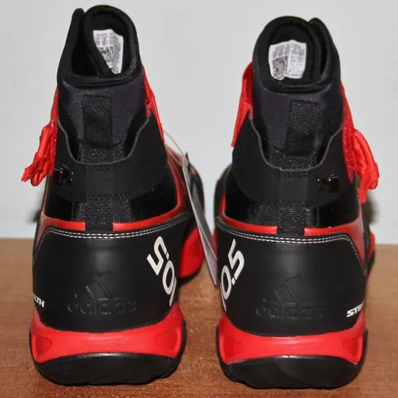 Adidas Terrex Hydro Lace Trail Boots Men's 11 Black Red Canyoneering