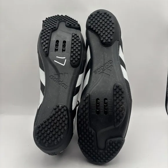 Adidas The Gravel 2.0 Cycling Shoes Black White Men's 11.5 HQ9034 NEW