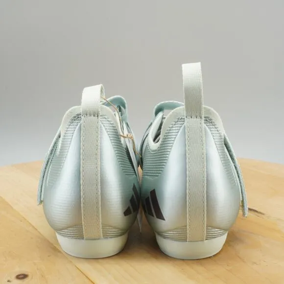 Adidas The Indoor Cycling Mens Size 8.5 Shoes Linen Green Metallic 3-Bolt NEW
