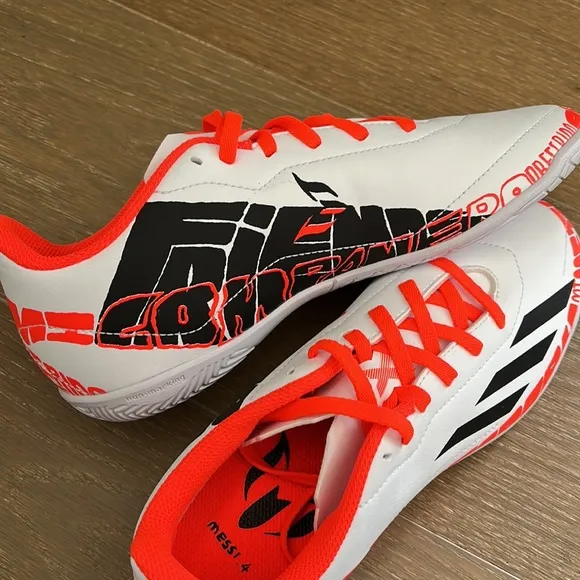 adidas Unisex-Child X Speedportal Messi.4 Indoor Soccer size 5.5 NWOT