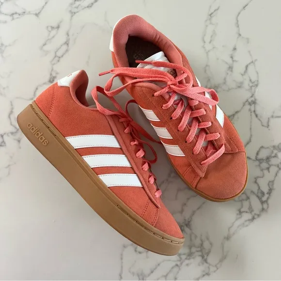 Adidas VL Court 3.0 Shoes - Preloved Scarlet / Core White / Bright Red