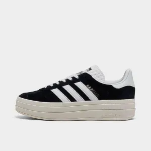 Adidas Women's Gazelle Bold Suede Shoes 'Black' - HQ6912 Brand New Quick Ship