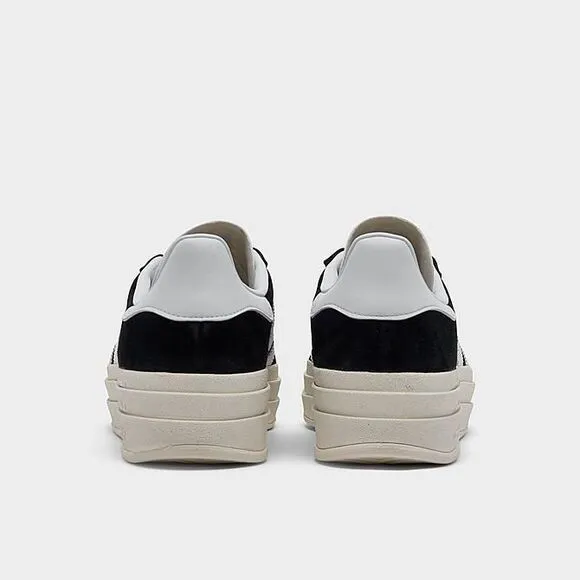 Adidas Women's Gazelle Bold Suede Shoes 'Black' - HQ6912 Brand New Quick Ship