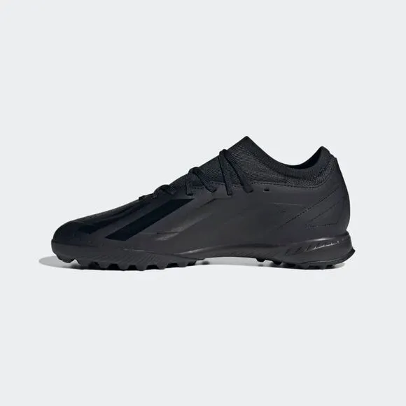 Adidas X Crazyfast.3 TF ID9336 Men's Black Lace Up Indoor Football Shoes NR9161