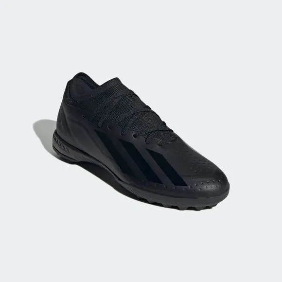 Adidas X Crazyfast.3 TF ID9336 Men's Black Lace Up Indoor Football Shoes NR9161
