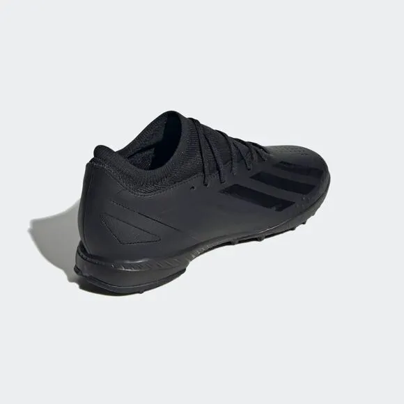 Adidas X Crazyfast.3 TF ID9336 Men's Black Lace Up Indoor Football Shoes NR9161