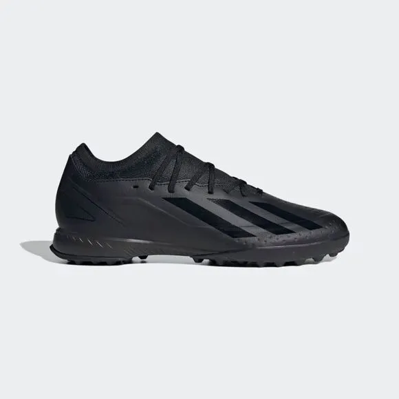 Adidas X Crazyfast.3 TF ID9336 Men's Black Lace Up Indoor Football Shoes NR9161