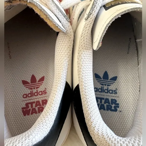 Adidas x Disney Star Wars Superstar Big Kid White New Hobbies Sneakers Size 5