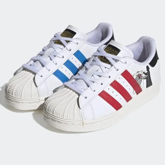 Adidas x Disney Star Wars Superstar Big Kid White New Hobbies Sneakers Size 5