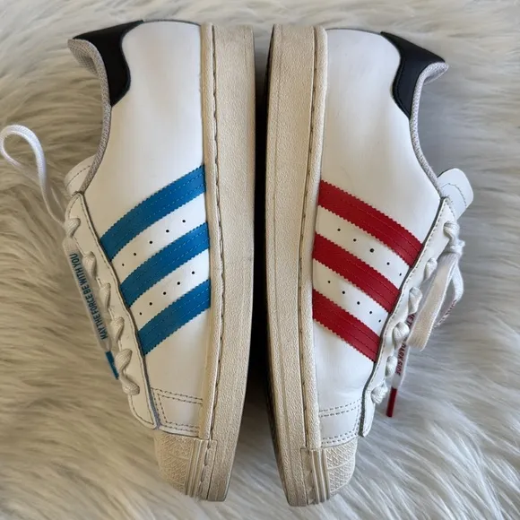 Adidas x Disney Star Wars Superstar Big Kid White New Hobbies Sneakers Size 5
