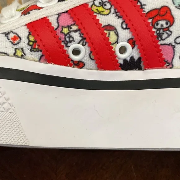 Adidas x Hello Kitty NIZZA Platform Shoes size 3.5