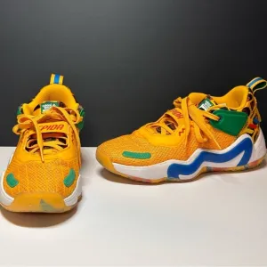 Adidas x Lego D.O.N. Issue 3 LEGO Sneakers GZ5512 Boy / girl Size 6 Women Sz 7.5