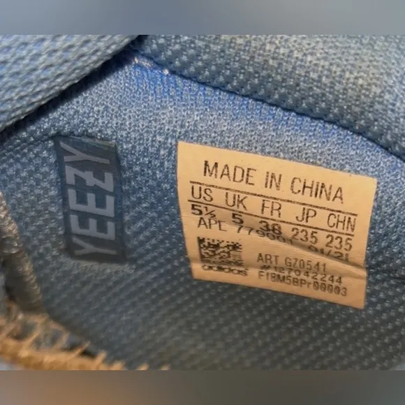 adidas Yeezy 700 Boost Bright Blue Men's Size 5.5