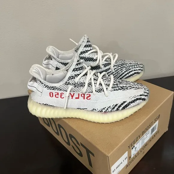 Adidas Yeezy Boost 350 V2 - White and Black