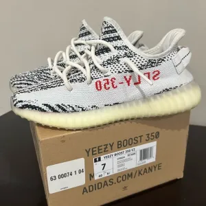 Adidas Yeezy Boost 350 V2 - White and Black