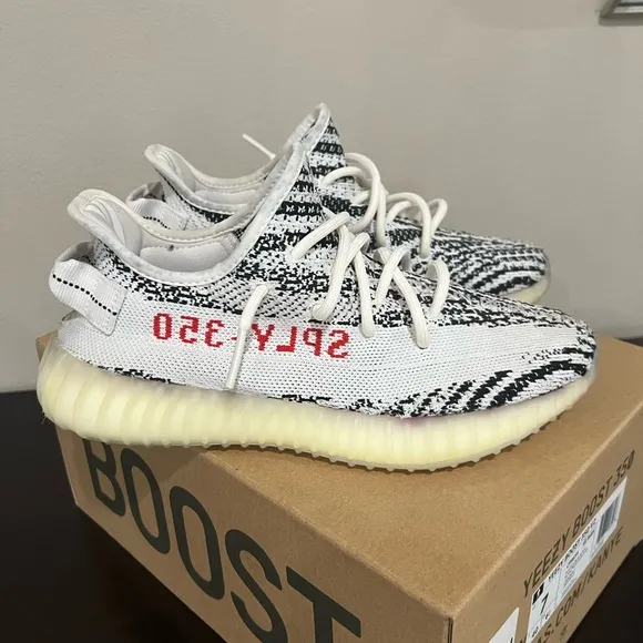 Adidas Yeezy Boost 350 V2 - White and Black