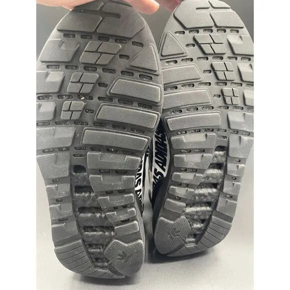 Adidas ZX 2K Boost 'Bold Logo Graphic - Black' Sneakers Running Shoes US Men's 7