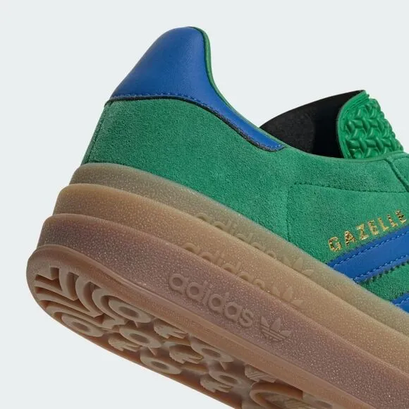 Adidas Gazelle Bold IE1370 Sneaker Women's Size 7.5 Green Lifestyle Shoes TF3743