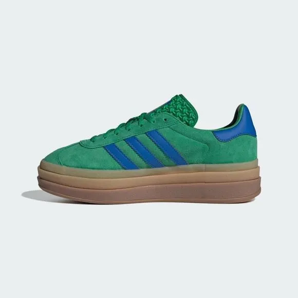 Adidas Gazelle Bold IE1370 Sneaker Women's Size 7.5 Green Lifestyle Shoes TF3743
