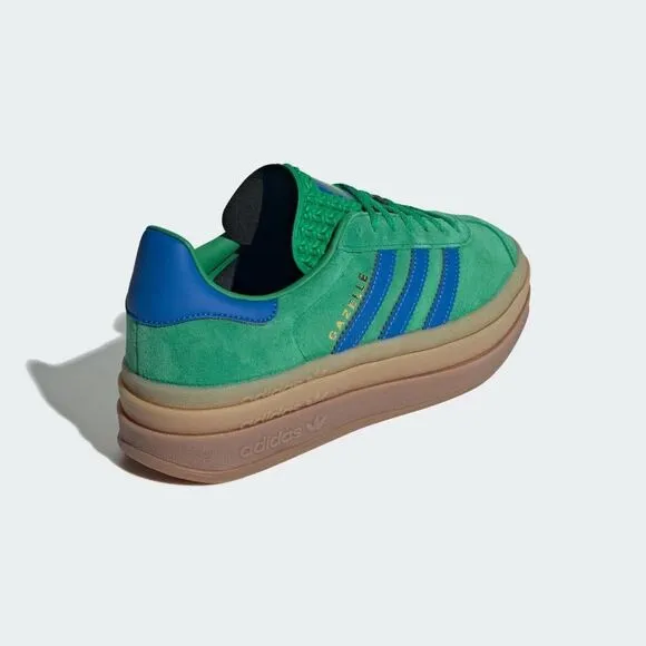 Adidas Gazelle Bold IE1370 Sneaker Women's Size 7.5 Green Lifestyle Shoes TF3743
