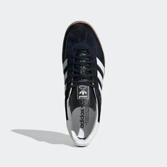 Adidas Gazelle H06259 Sneakers Men's US 11 Black White Suede Indoor Shoes TF2416