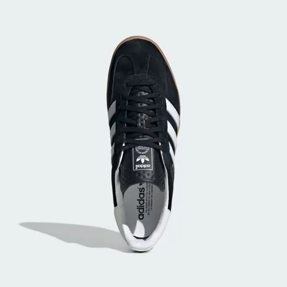 Adidas Gazelle H06259 Sneakers Men's US 11 Black White Suede Indoor Shoes TF2416