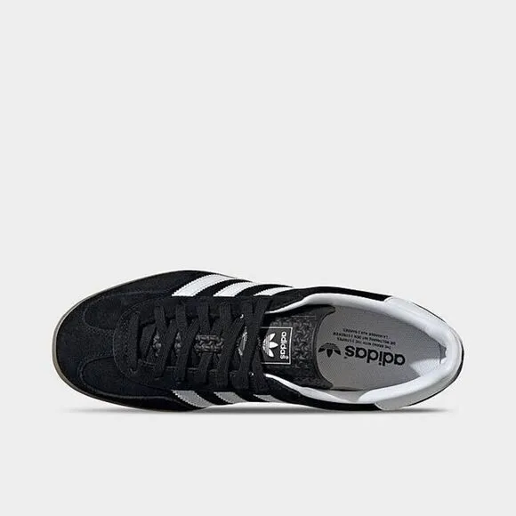Adidas Gazelle Indoor JI2060 Sneaker Men Black White Suede Lifestyle Shoes FD827