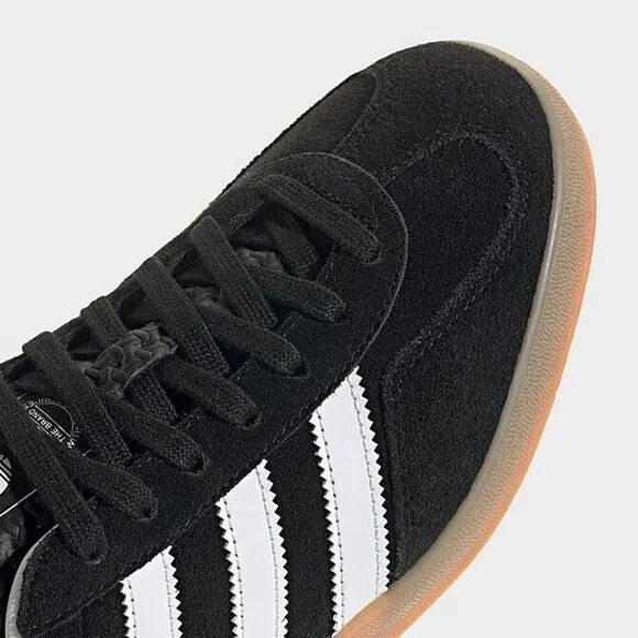 Adidas Gazelle Indoor JI2060 Sneaker Men Black White Suede Lifestyle Shoes FD827