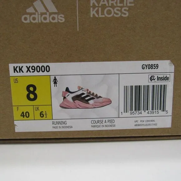 ADIDAS X KARLIE KLOSS X9000 WOMEN’S SHOES IN WONDER MAUVE SZ 8