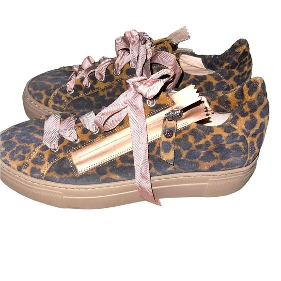 AGL ATTILIO GIUSTI LEOMBRUNI Meghan Animalier sneaker Animal Cheetah in Size 10