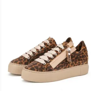 AGL ATTILIO GIUSTI LEOMBRUNI Meghan Animalier sneaker Animal Cheetah in Size 10