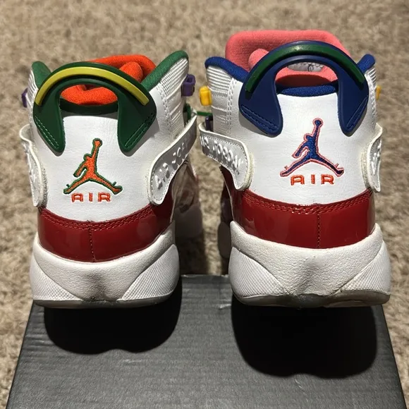 Air Jordan 6 Rings Multi Color/Red