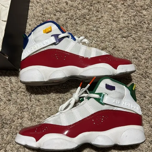 Air Jordan 6 Rings Multi Color/Red
