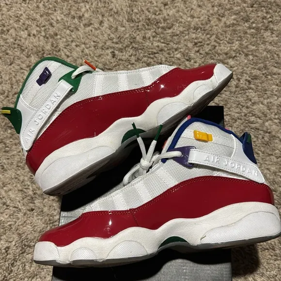 Air Jordan 6 Rings Multi Color/Red