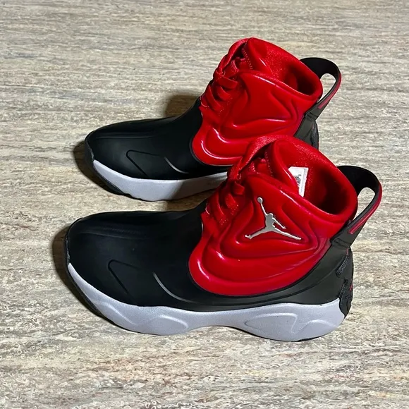 Air Jordan Drip 23 CT5798-006 Red and Black Sneakers/ Rain Shoes