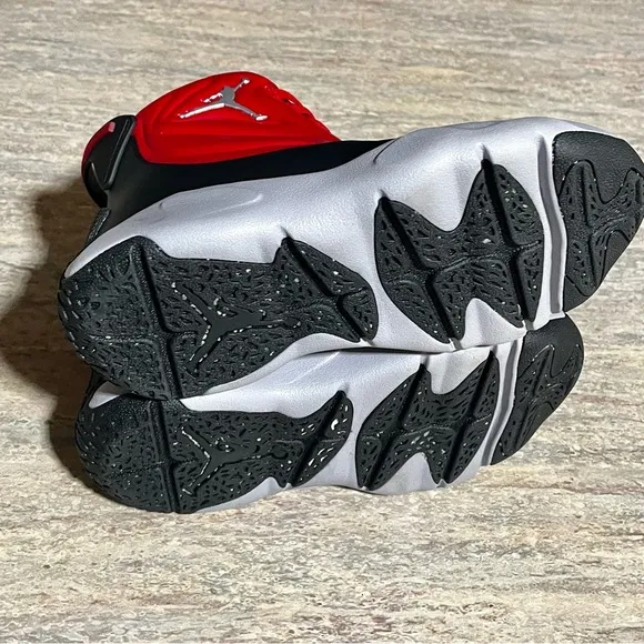 Air Jordan Drip 23 CT5798-006 Red and Black Sneakers/ Rain Shoes
