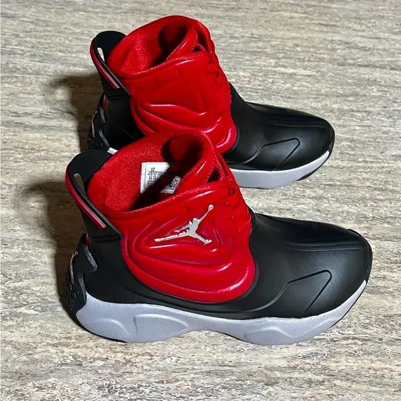 Air Jordan Drip 23 CT5798-006 Red and Black Sneakers/ Rain Shoes