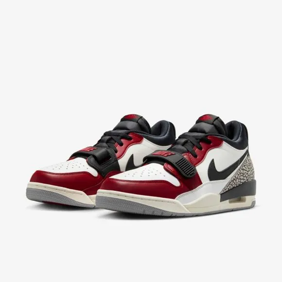 Air Jordan Legacy 312 Low Chicago Men's Shoes Sneakers White Black Red