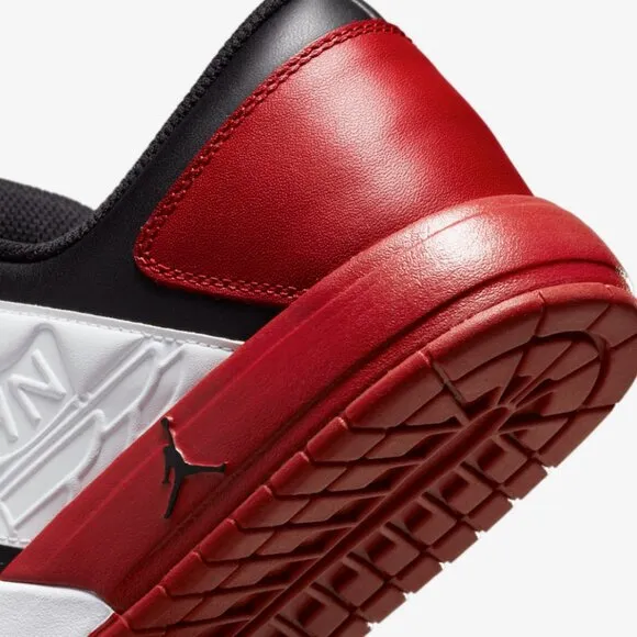 Air Jordan NU Retro 1 Low Chicago Varsity Red Black White Mens Shoes Sneakers