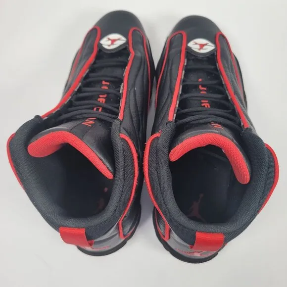 Air Jordan Pro Strong Bred Black Red Sneakers DC8418-061 US Size 10