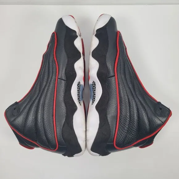 Air Jordan Pro Strong Bred Black Red Sneakers DC8418-061 US Size 10