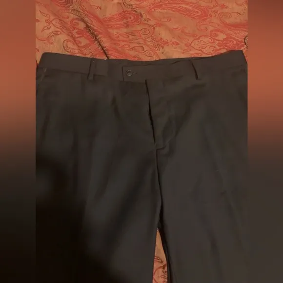 Alberto Cardinali Black Dress Pants