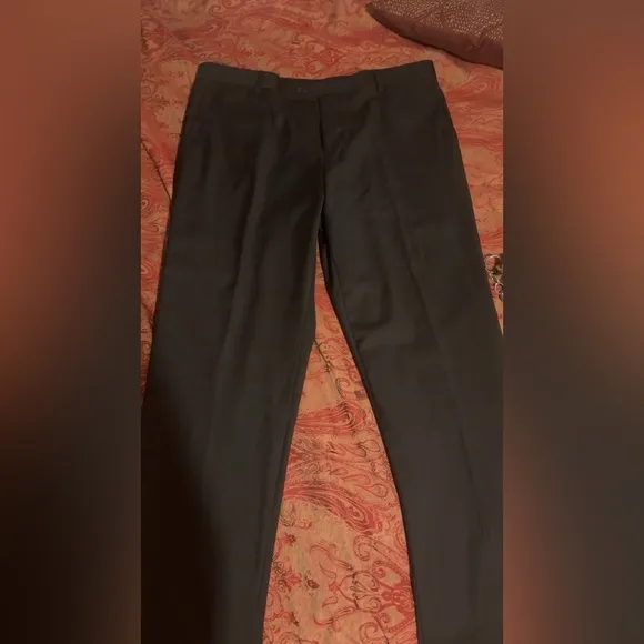 Alberto Cardinali Black Dress Pants