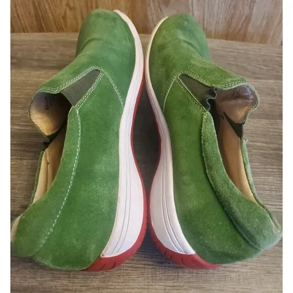 Alegria Aaron Slip On Casual Shoes Mens Size 43 US 9.5 Green