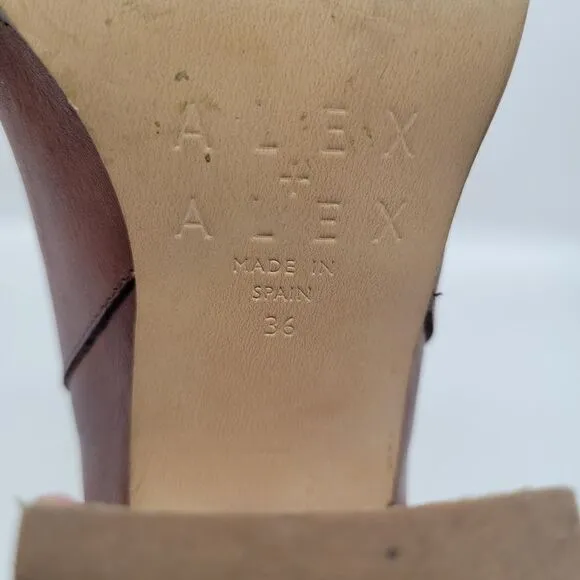 Alex   Alex Leather Ankle Boots