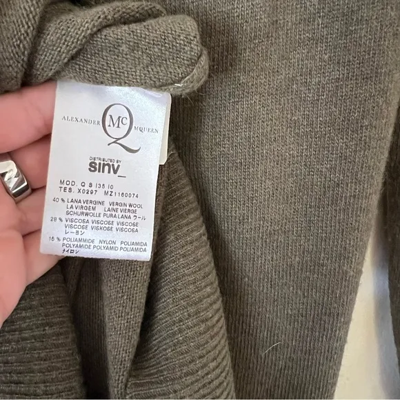 Alexander McQueen McQ Wool Dress